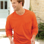 Authentic Long Sleeve Pocket T-Shirt