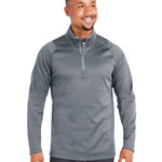 Men's Waffle Fleece Quarter-Zip Pullover