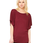 Women’s Flowy Draped Dolman Tee