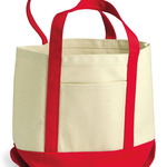 Seaside Boater Tote