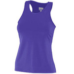 Ladies' Polyester Spandex Racer Tank