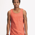 Garment-Dyed Heavyweight Pocket Tank Top