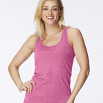 Garment-Dyed Women's Racerback Tank Top