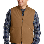 Washed Duck Cloth Vest