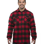 Adult Quilted Flannel Jacket