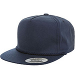 Poplin Golf Snapback Cap