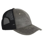 Faux Waxy Trucker Cap