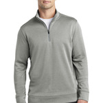 PosiCharge ® Sport Wick ® Heather Fleece 1/4 Zip Pullover