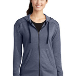 Women's PosiCharge ® Tri Blend Wicking Fleece Full Zip Hooded Jacket