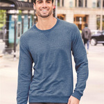 Snow Heather French Terry Crewneck Sweatshirt