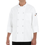 Ten Pearl Button Chef Coat