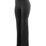 Women's Tall Size Wide Waist Brushed Back Poly/Spandex Pants