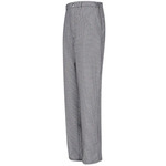 Spun Poly Checked Cook Pants