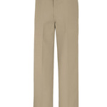 Industrial Flat Front Comfort Waist Pants - Odd Sizes