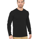 Unisex Fine Jersey Long-Sleeve Crew T-Shirt