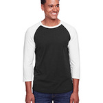 Unisex Three-Quarter Sleeve Raglan T-Shirt