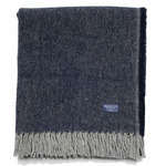 USA-Made Ashby Twill Wool Throw