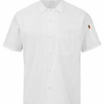 Mimix™ Short Sleeve Cook Shirt with OilBlok