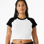 Women's Micro Rib Raglan Baby Tee