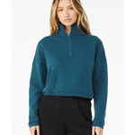 Ladies' Sponge Fleece Half-Zip Pullover Sweatshirt