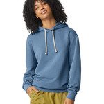 Garment-Dyed Lightweight Fleece Hooded Sweatshirt