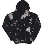 Premium Fleece Bleach Wash Hooded Sweatshirt