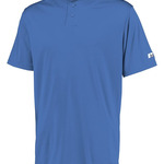 Performance Two-Button Solid Jersey