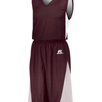 Undivided V-Neck Reversible Basketball Jersey